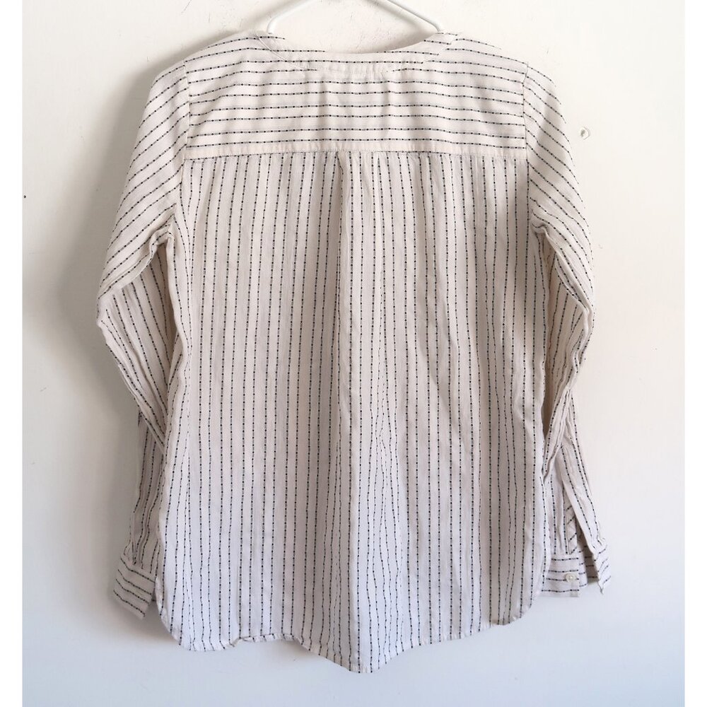 LOFT Striped Blouse - Size XS - Picture 4 of 8